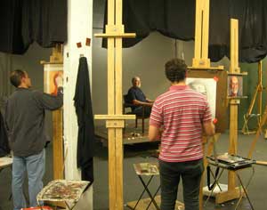 Portrait Class at The Atelier, Minneapolis
