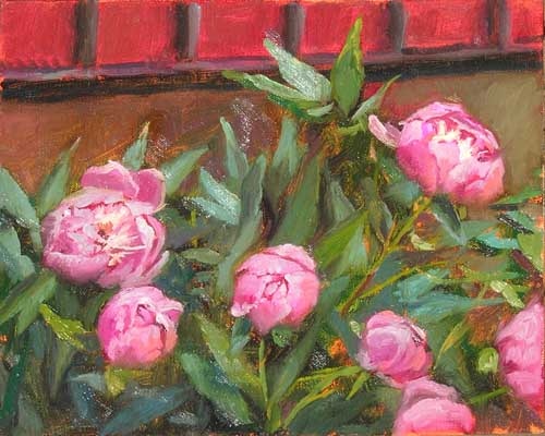 Front Yard Plein Air, 8x10