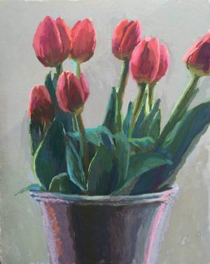 Tulips | gouache | Jeffrey Smith